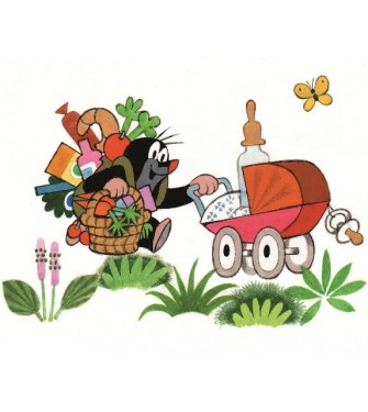 &Scaron;ablona na zeď s dětsk&yacute;m motivem 261