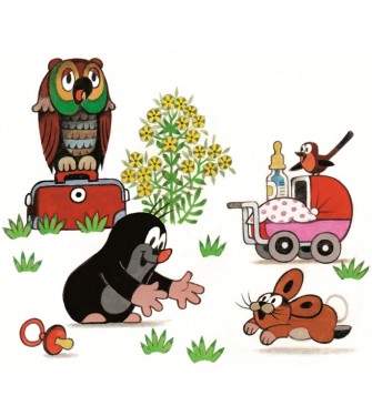 &Scaron;ablona na zeď s dětsk&yacute;m motivem 262