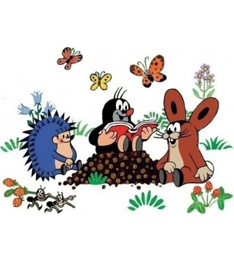 &Scaron;ablona na zeď s dětsk&yacute;m motivem 263