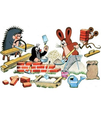 &Scaron;ablona na zeď s dětsk&yacute;m motivem 267