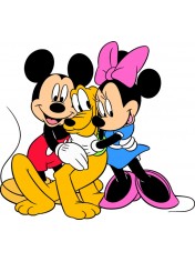 Mickey, Minnie a Pluto 01