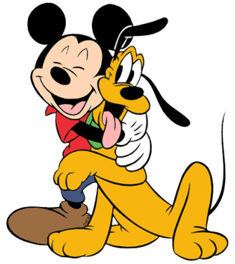 Mickey Mouse a Pluto 01