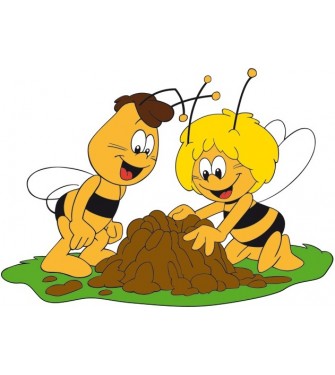 &Scaron;ablona na zeď s dětsk&yacute;m motivem 174